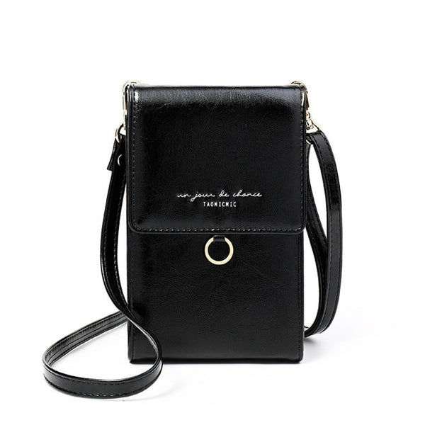 Luxury Women Phone Messenger Bag Leather Mini Summer Shoulder Bags Ladies Coin Purses Crossbody Bag Fashion Brand Female Wallets