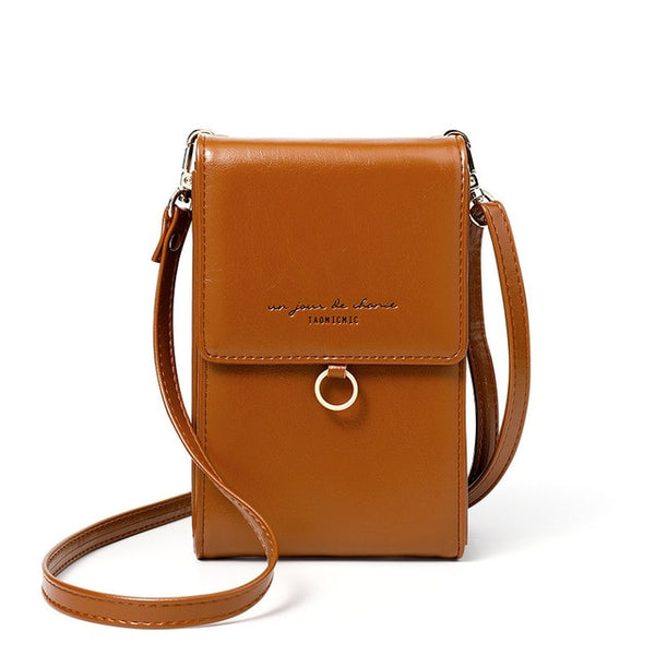 Luxury Women Phone Messenger Bag Leather Mini Summer Shoulder Bags Ladies Coin Purses Crossbody Bag Fashion Brand Female Wallets